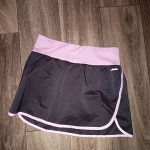 Jockey gray and pink skort size small